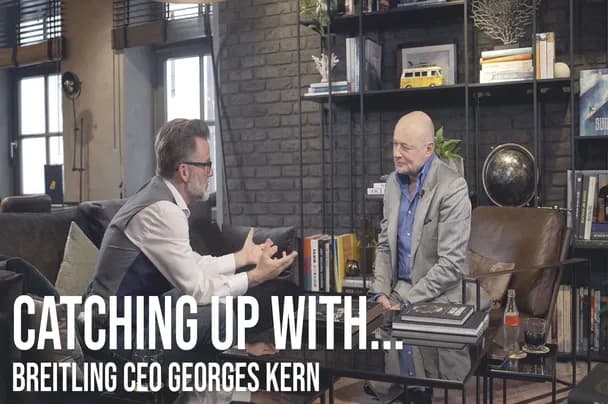 Catching up with Breitling CEO Georges Kern